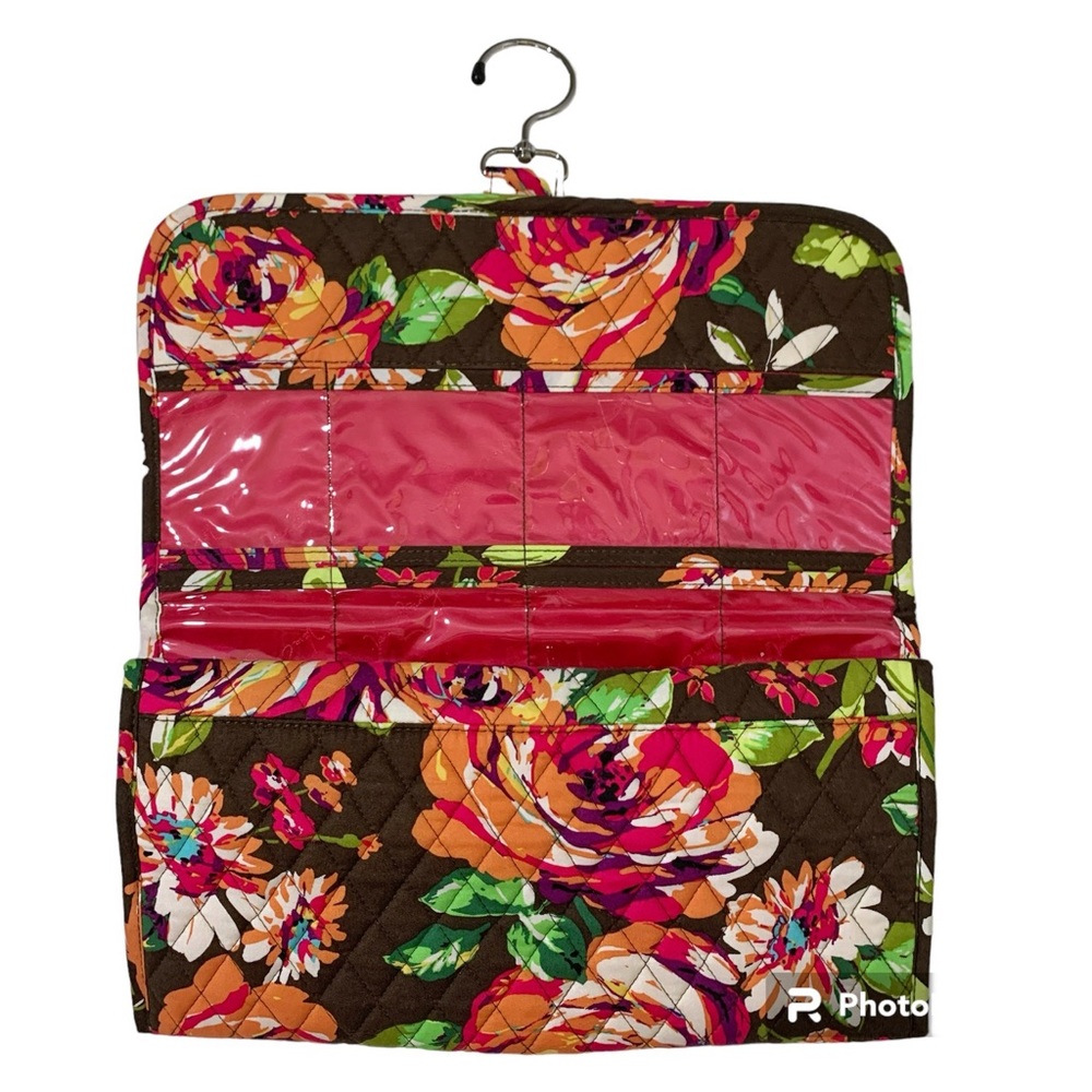 Vera Bradley English Rose Travel Jewelry Organizer - Picture 3 of 13